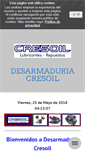 Mobile Screenshot of desarmaduriacresoil.com